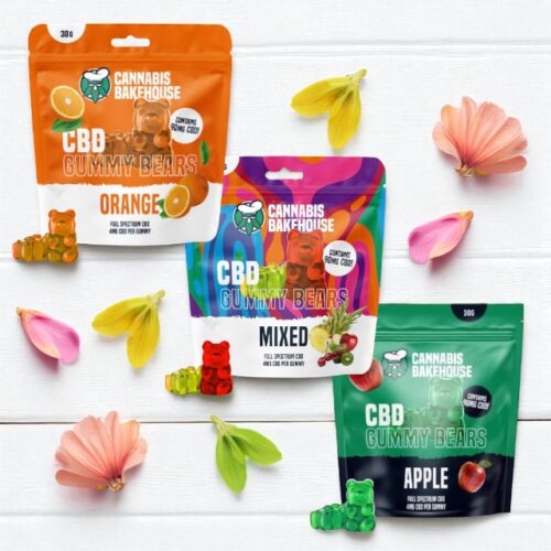 Orsetti-Gommosi-CBD-caramelle-gusti-vari-30g-arancia-mela-cannabisbakehouse-gummy-bears