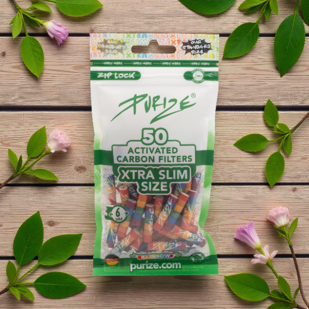 filtri ai carboni attivi xtra slim purize 50 pezzi